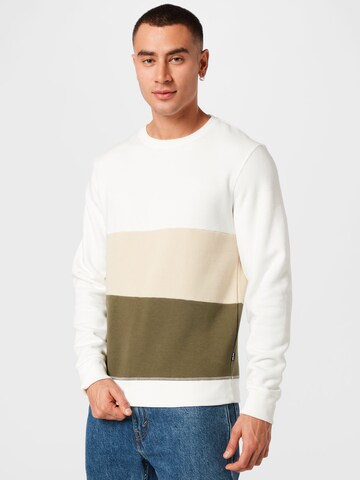 BLEND Sweatshirt in Wit: voorkant