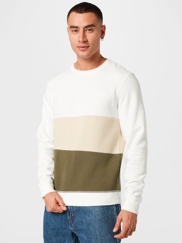 BLEND Sweatshirt in Wit: voorkant