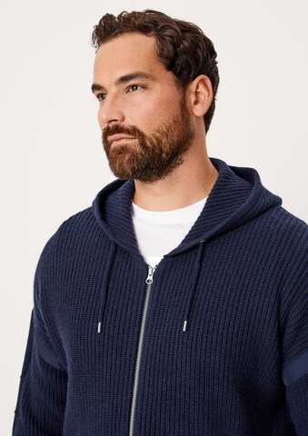 s.Oliver Men Big Sizes Strickjacke in Blau