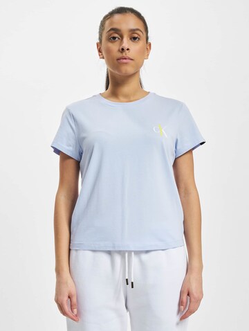 Calvin Klein Underwear Regularen Majica | modra barva: sprednja stran