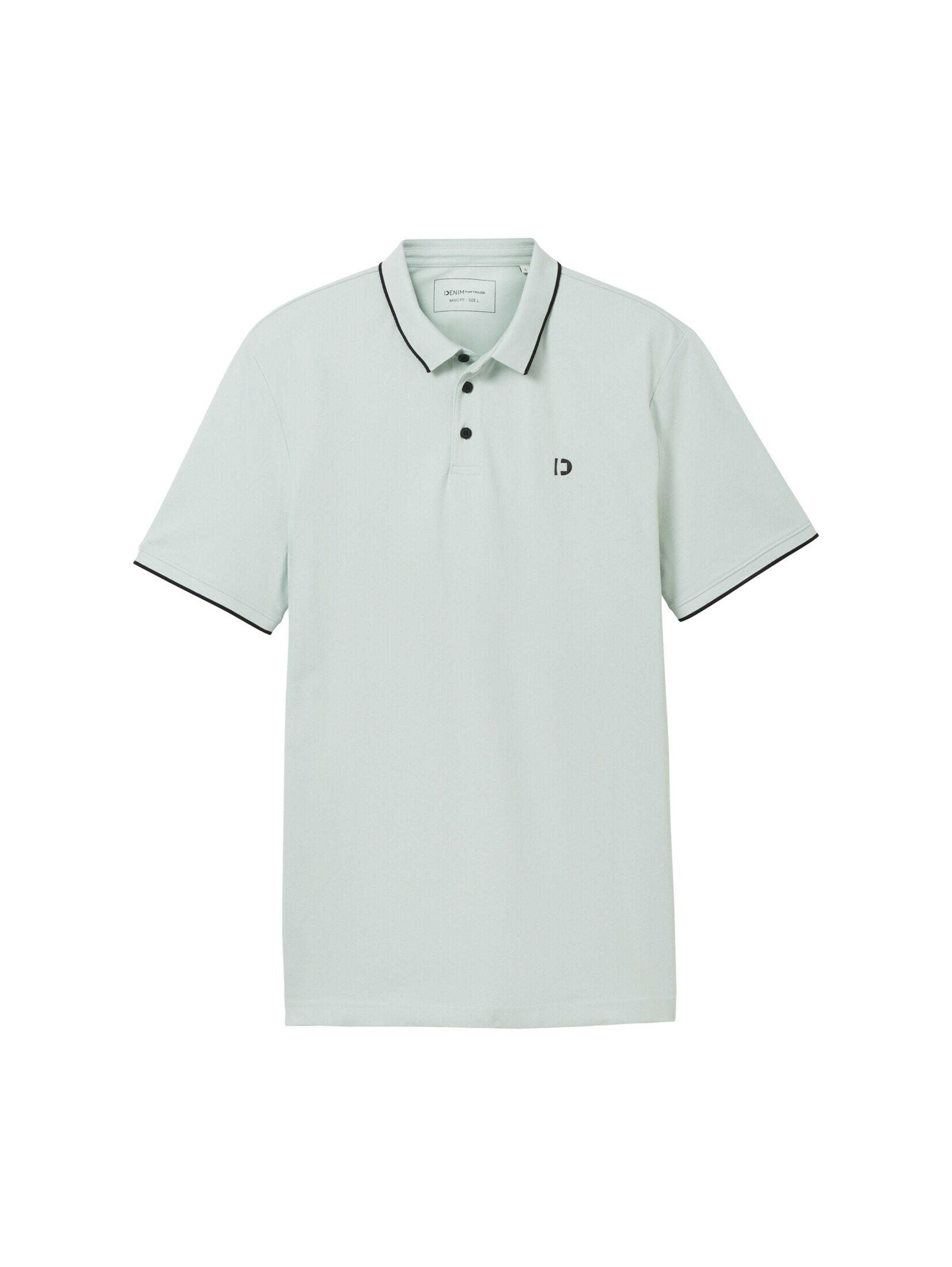 TOM TAILOR DENIM Shirt in Green: front