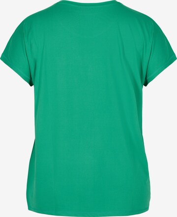 Active by Zizzi Functioneel shirt in Groen