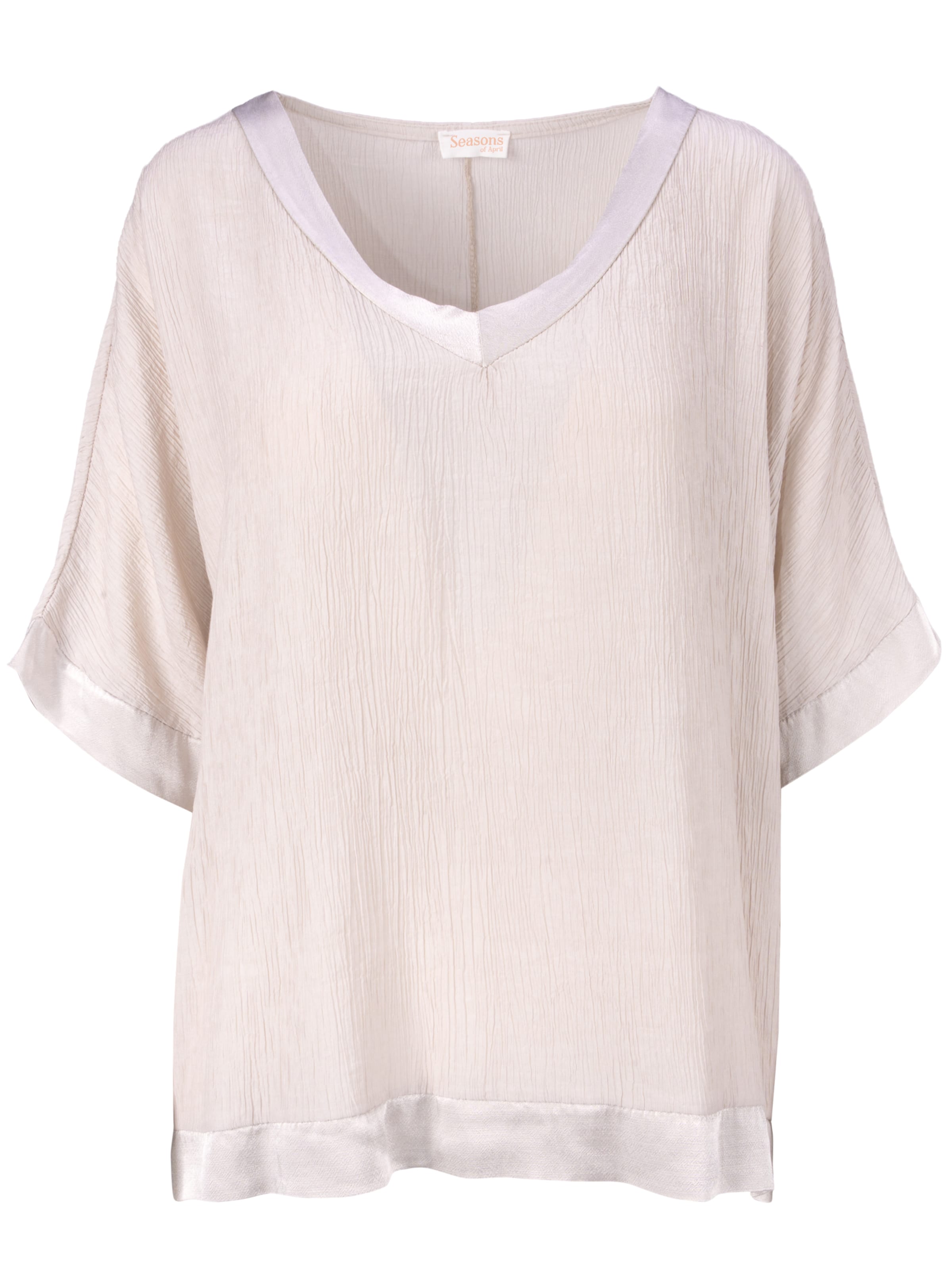 Chemisier 'Stella' Seasons of April en beige : devant