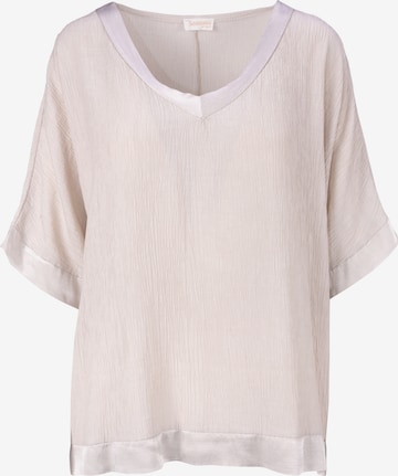 Chemisier 'Stella' Seasons of April en beige : devant