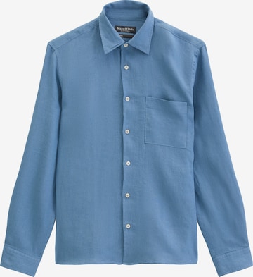 Marc O'Polo Hemd in Blau: Vorderseite