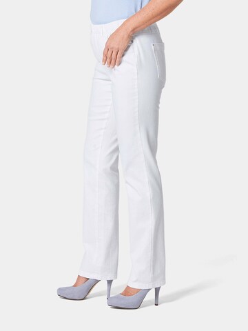 Goldner Regular Jeans 'Louisa' in White