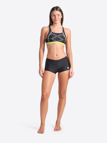 Bustier Bikini 'GRAPHIC' ARENA en noir