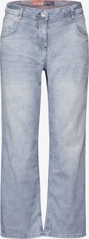 CECIL Wide leg Jeans in Blue: front