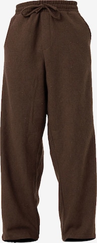 Pantaloni 'Leontopodium' de la VAMOS CLO pe maro: față