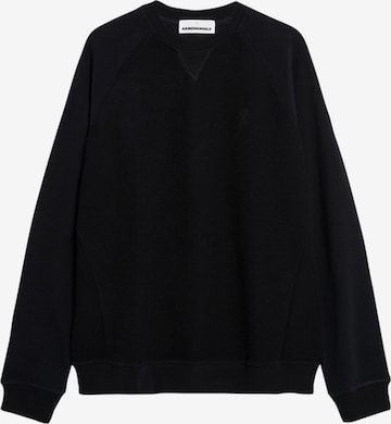 ARMEDANGELS Sweatshirt 'NIKOLA' in Zwart: voorkant