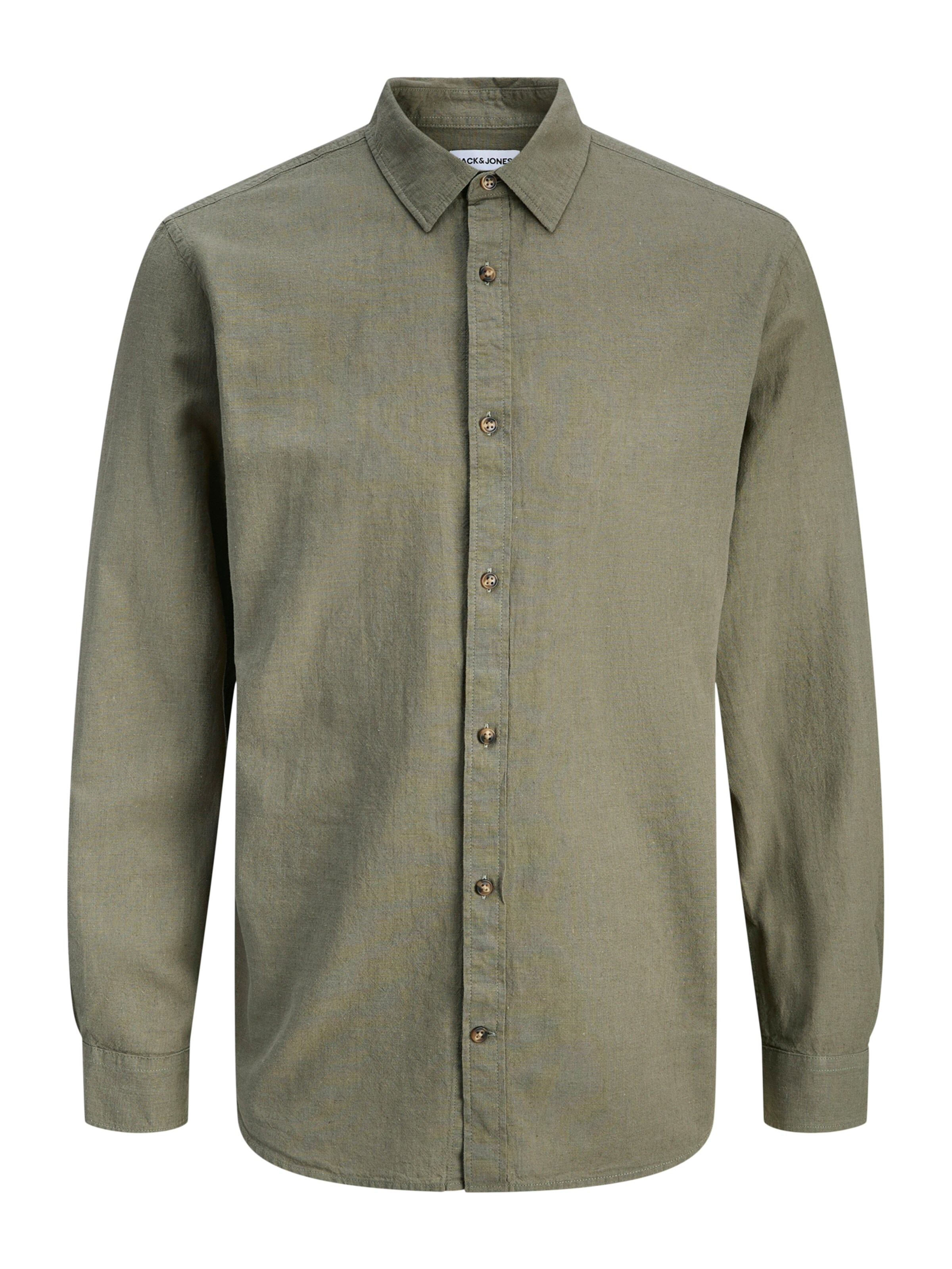 JACK & JONES Button Up Shirt 'JJESUMMER' in Olive, Item view