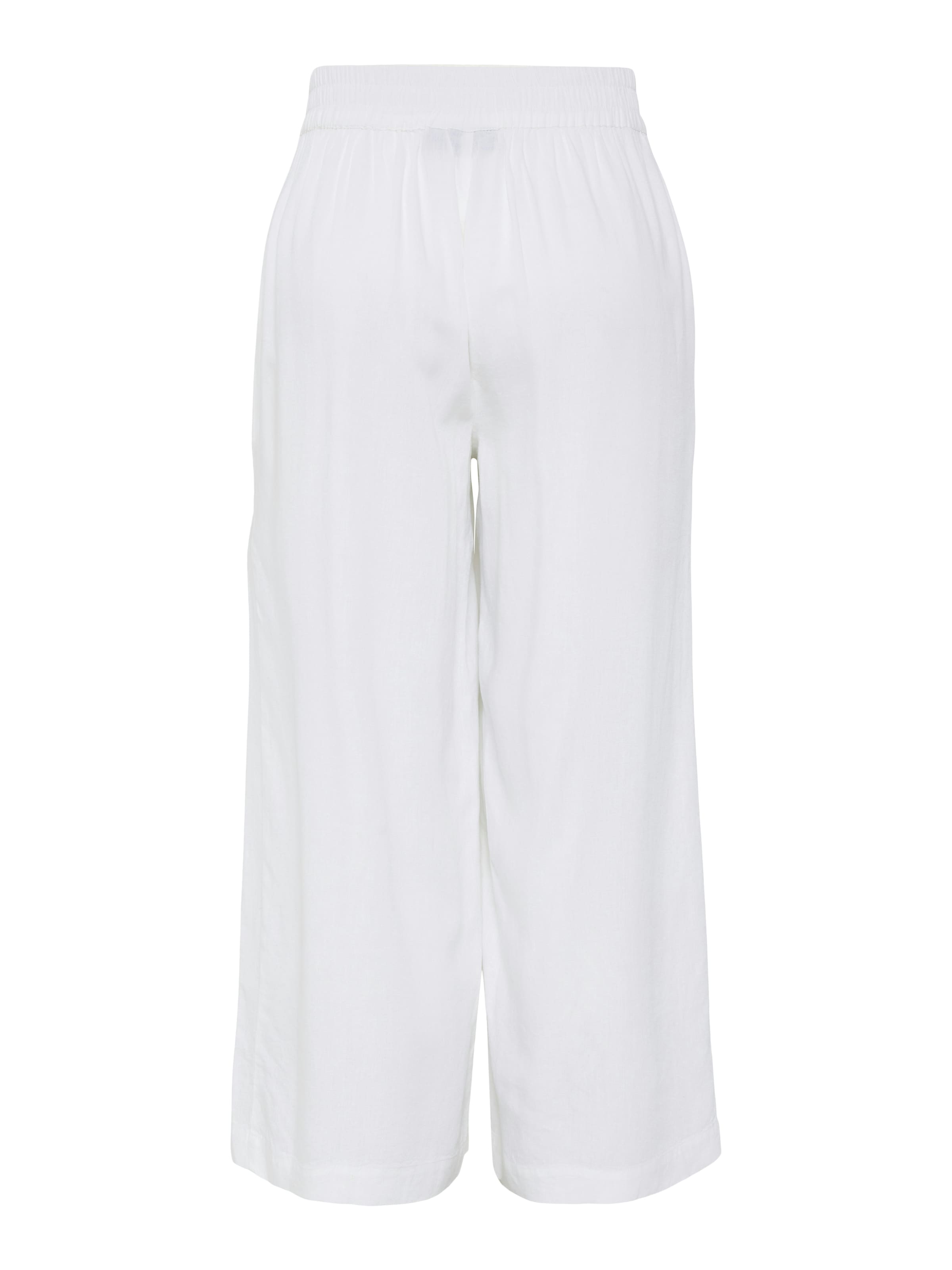 PIECES Wide leg Παντελόνι 'PCPia' σε λευκό