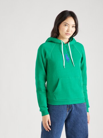 Polo Ralph Lauren - Sweatshirt em verde: frente