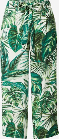 ONLY - Pantalón plisado 'NOVA' en verde: frente