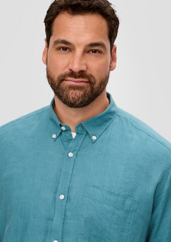 s.Oliver Regular fit Button Up Shirt in Green