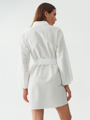 Abito camicia 'LUMI' di Calli in bianco: dietro