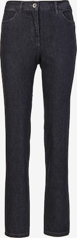 Goldner Jeans 'Anna' in Black: front