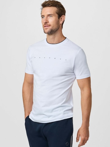 T-Shirt 'Essential' Hackett London en blanc