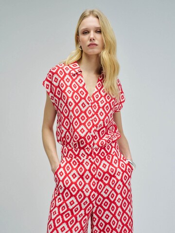 Salsa Jeans Blouse in Wit: voorkant