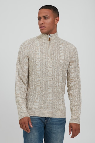 BLEND Sweater 'ZOTEM' in Beige: front