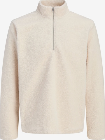 Pull-over Jack & Jones Plus en beige : devant