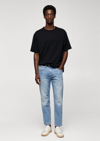 MANGO MAN Regular Jeans 'BEN' in Blauw