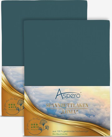 Aspero Bed Sheet in Blue