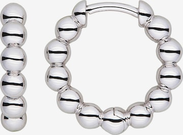 Jobo Ohrringe in Silber: Vorderseite
