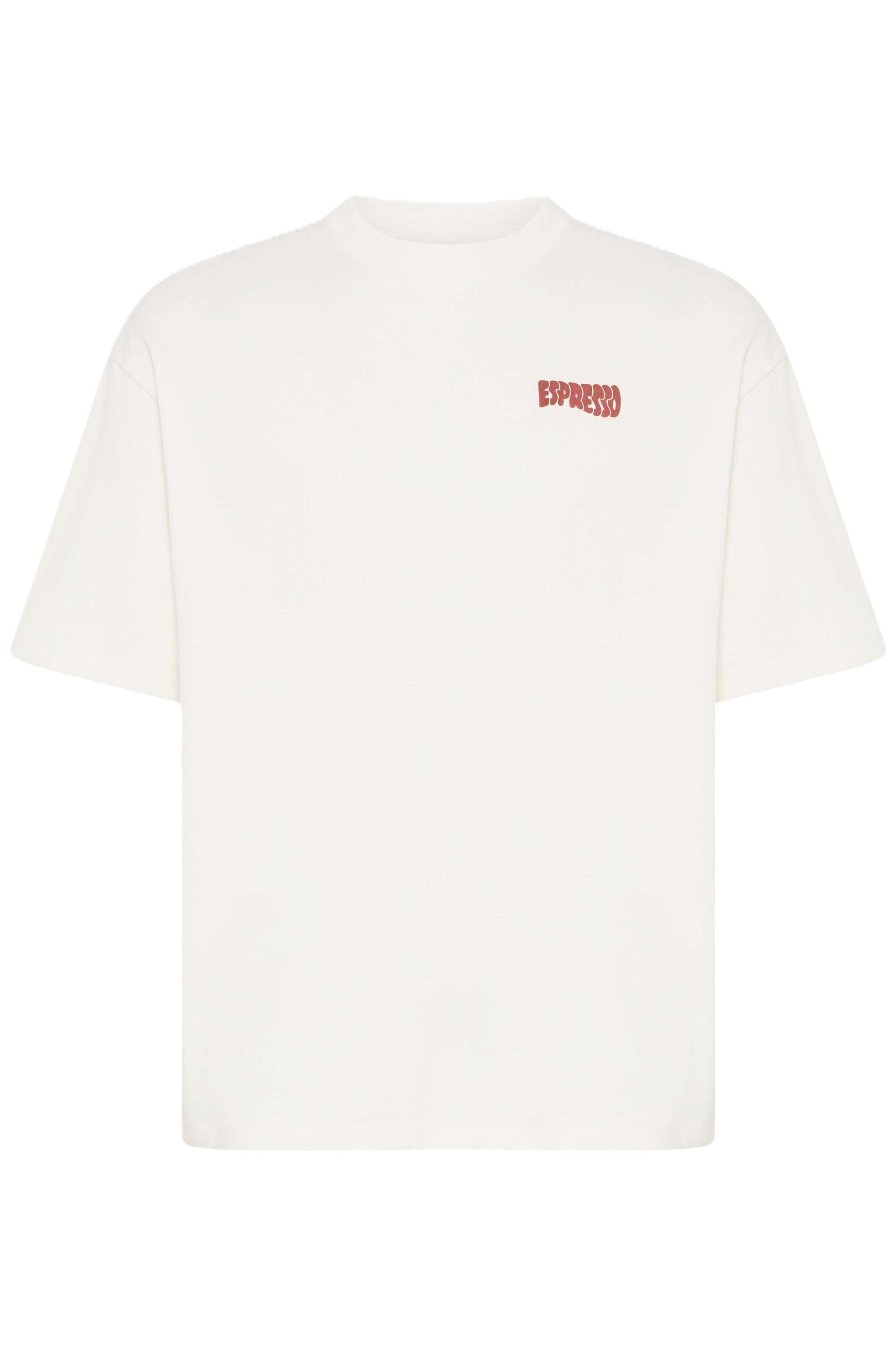 BLEND Camiseta 'BHKEEGAN' en S en rojo oscuro / blanco, Vista del producto