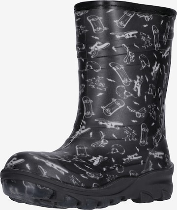 ZigZag Gummistiefel 'Cenerki' in Schwarz: Vorderseite