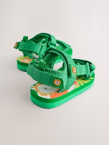 Next Открытая обувь в Зеленый