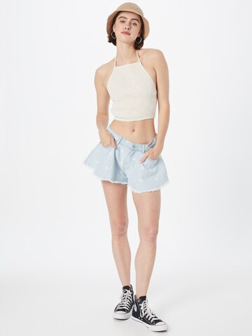 ONLY Wide Leg Shorts 'Chiara' in Blau