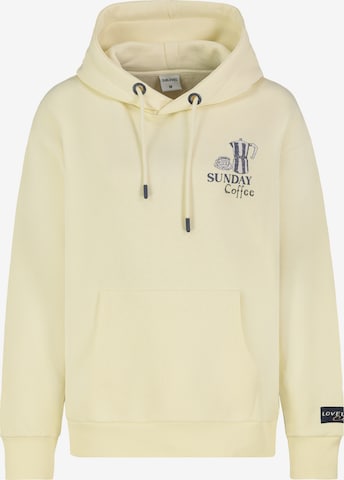 Sublevel Sweatshirt in Gelb: Vorderseite