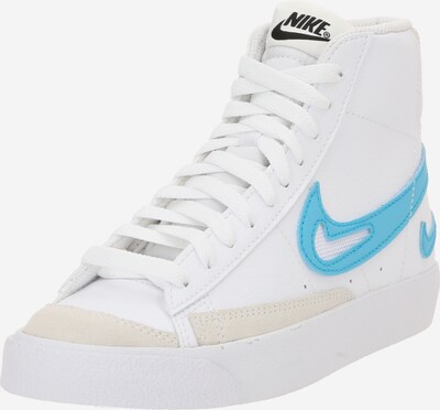 Nike Sportswear Sneakers in de kleur Beige / Lichtblauw / Zwart / Offwhite, Productweergave