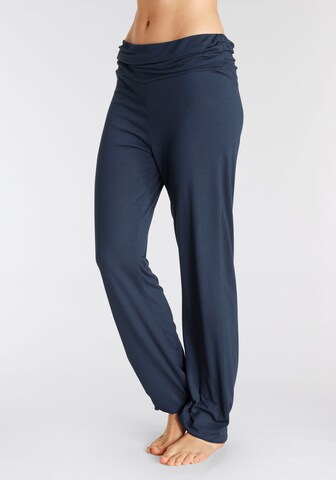 Tapered Pantaloni modello harem di BUFFALO in blu: frontale