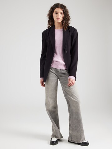 VILA Sweater 'VIRIL' in Purple