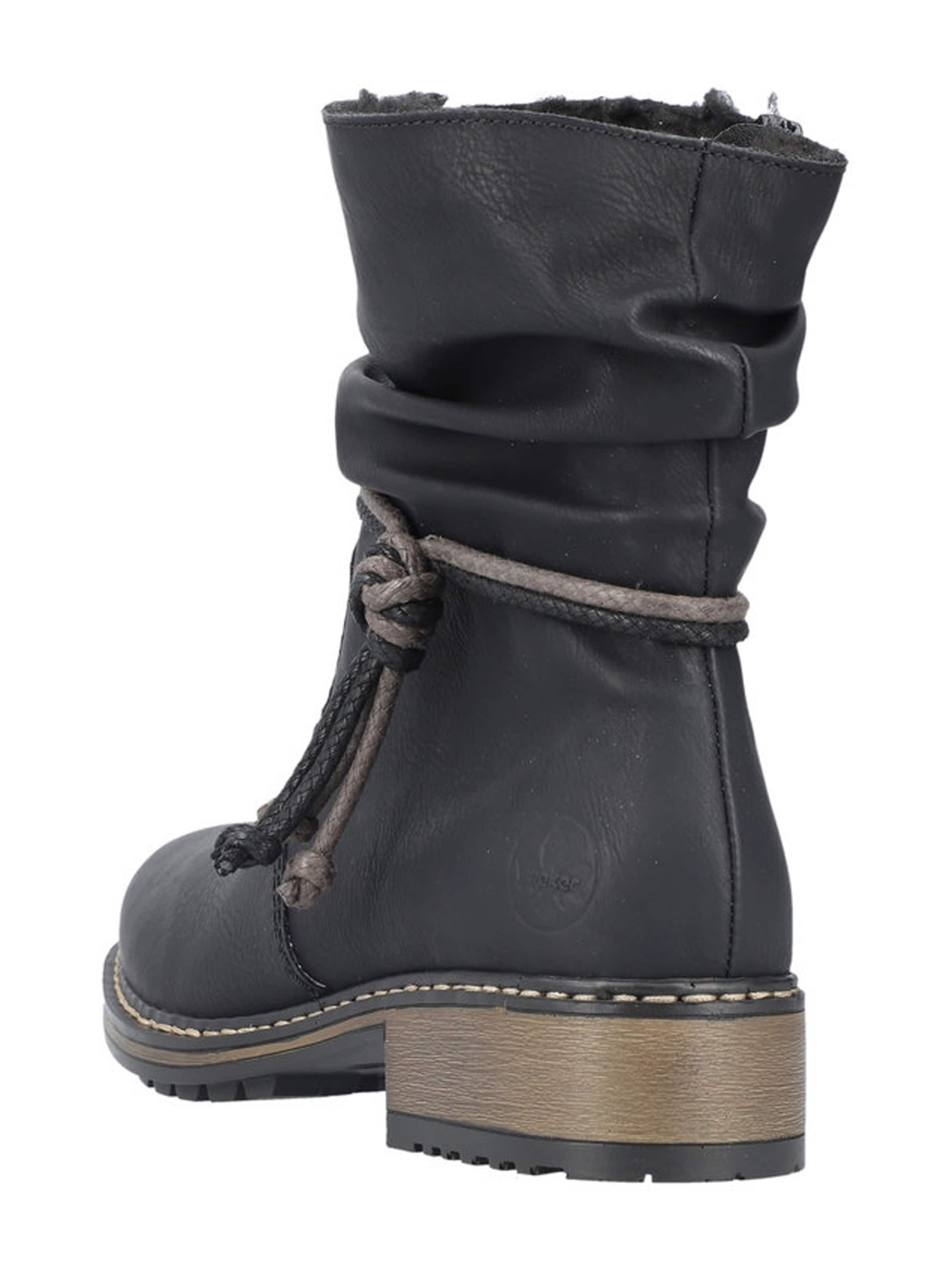 Rieker Stiefelette in Schwarz