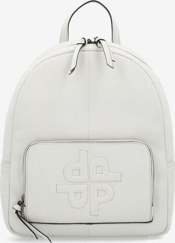 Picard Backpack 'PPPP' in White: front