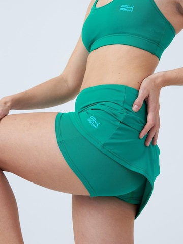 SPORTKIND Athletic Skorts 'Basic' in Green