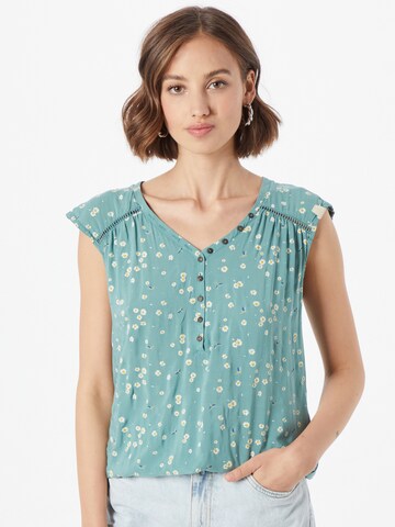 Ragwear Blouse 'SALTY' in Green: front