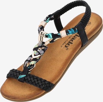 Palado by Sila Sahin Sandals 'Ubah' in Black: front