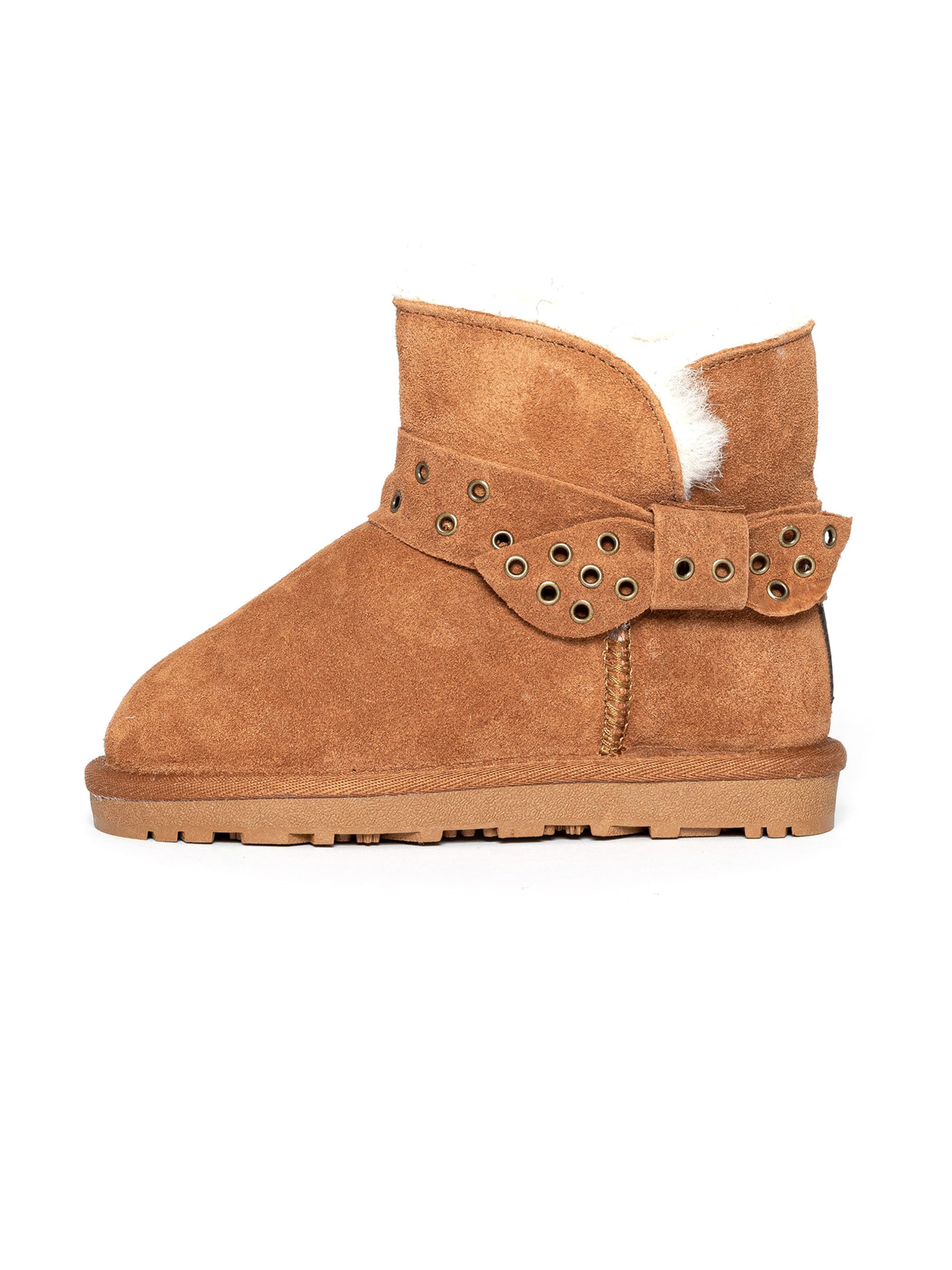 Gooce Saappaat 'Britney' värissä ruskea: etupuoli