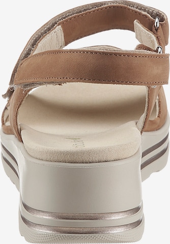 WALDLÄUFER Strap Sandals in Beige