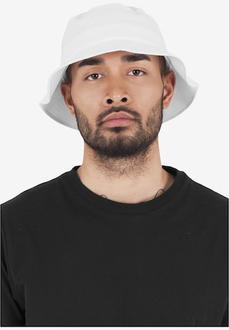 Chapeaux 'Bucket' Flexfit en blanc