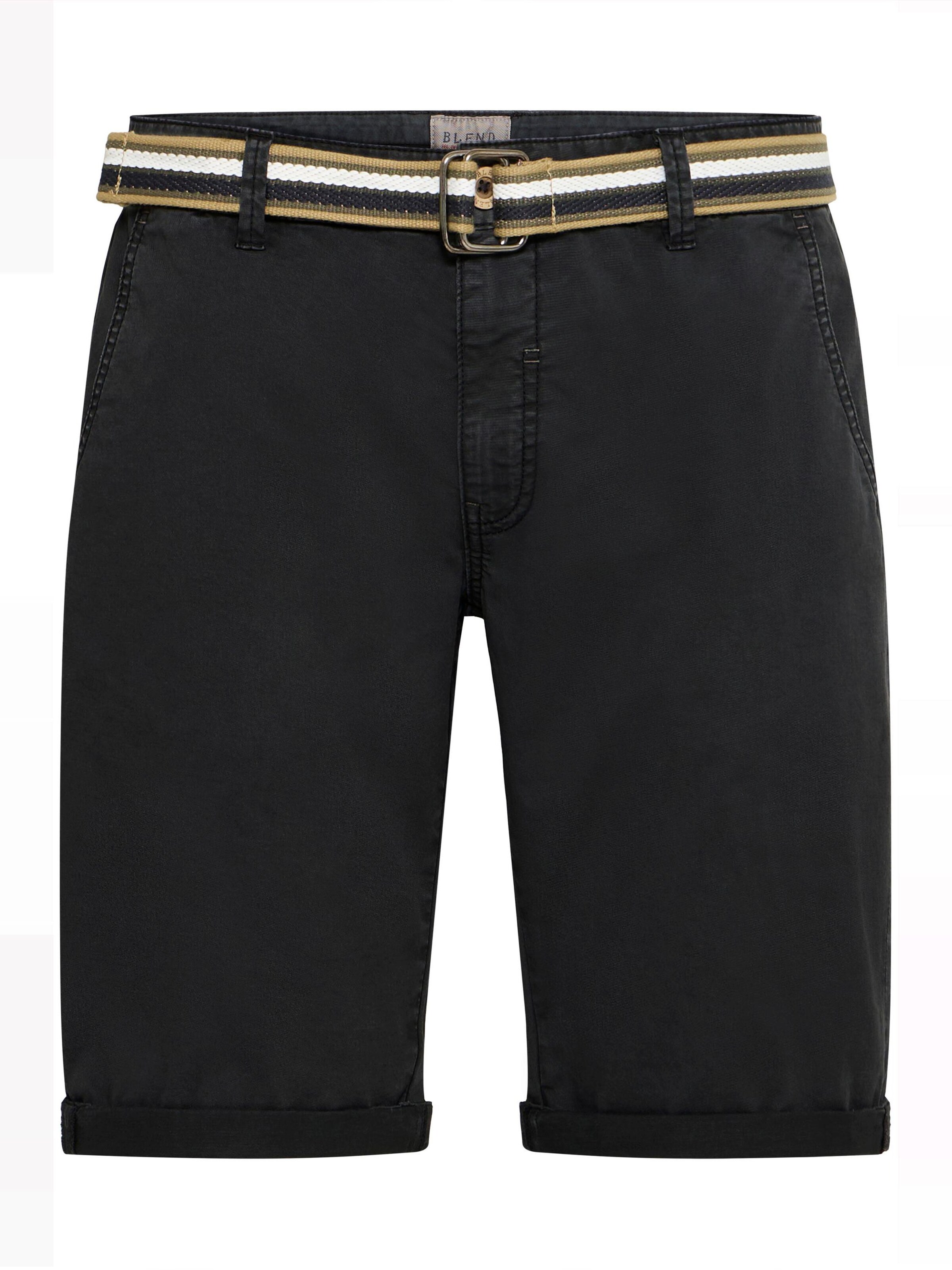 BLEND Regular Broek 'Bruno' in Zwart: voorkant