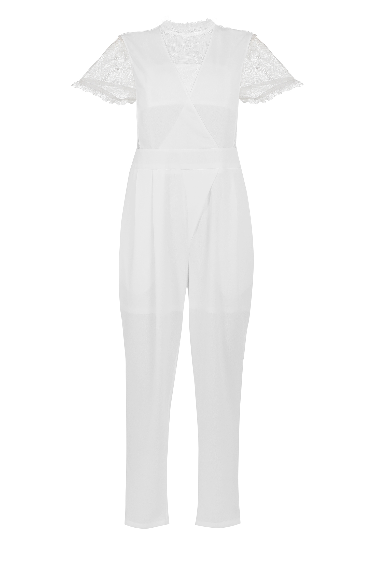 Donna Abbigliamento faina Tuta jumpsuit in Bianco 