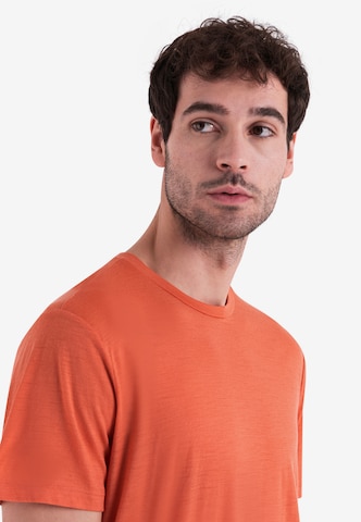 ICEBREAKER - Camisa funcionais 'Tech Lite III' em vermelho