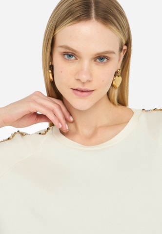 Liu Jo Pullover in Weiß