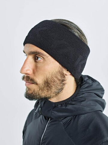 BLACKYAK Athletic Headband 'Yak' in Black