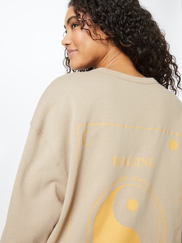 ABOUT YOU Limited Sweatshirt 'Luca' i beige